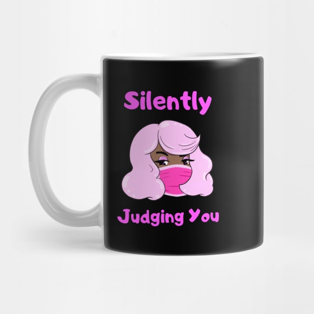 Silently Judging You Tee by TaLynn Kel's Favorite Things